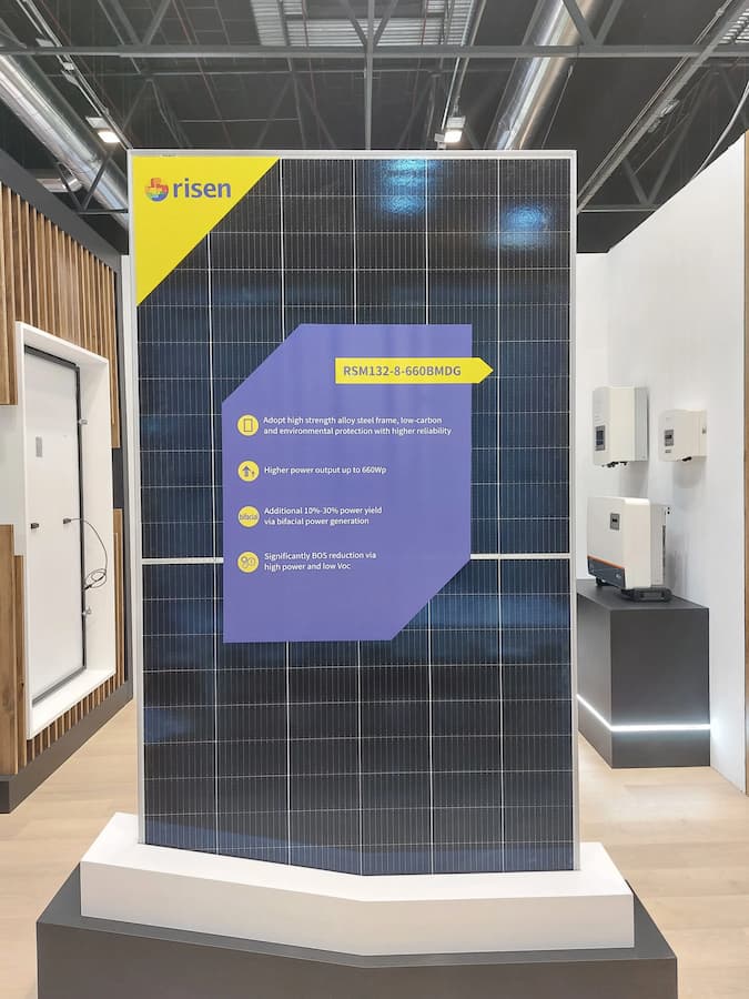 DPV Energy, official distributor of the Risen solar panel, with certified state-of-the-art automated manufacturing.