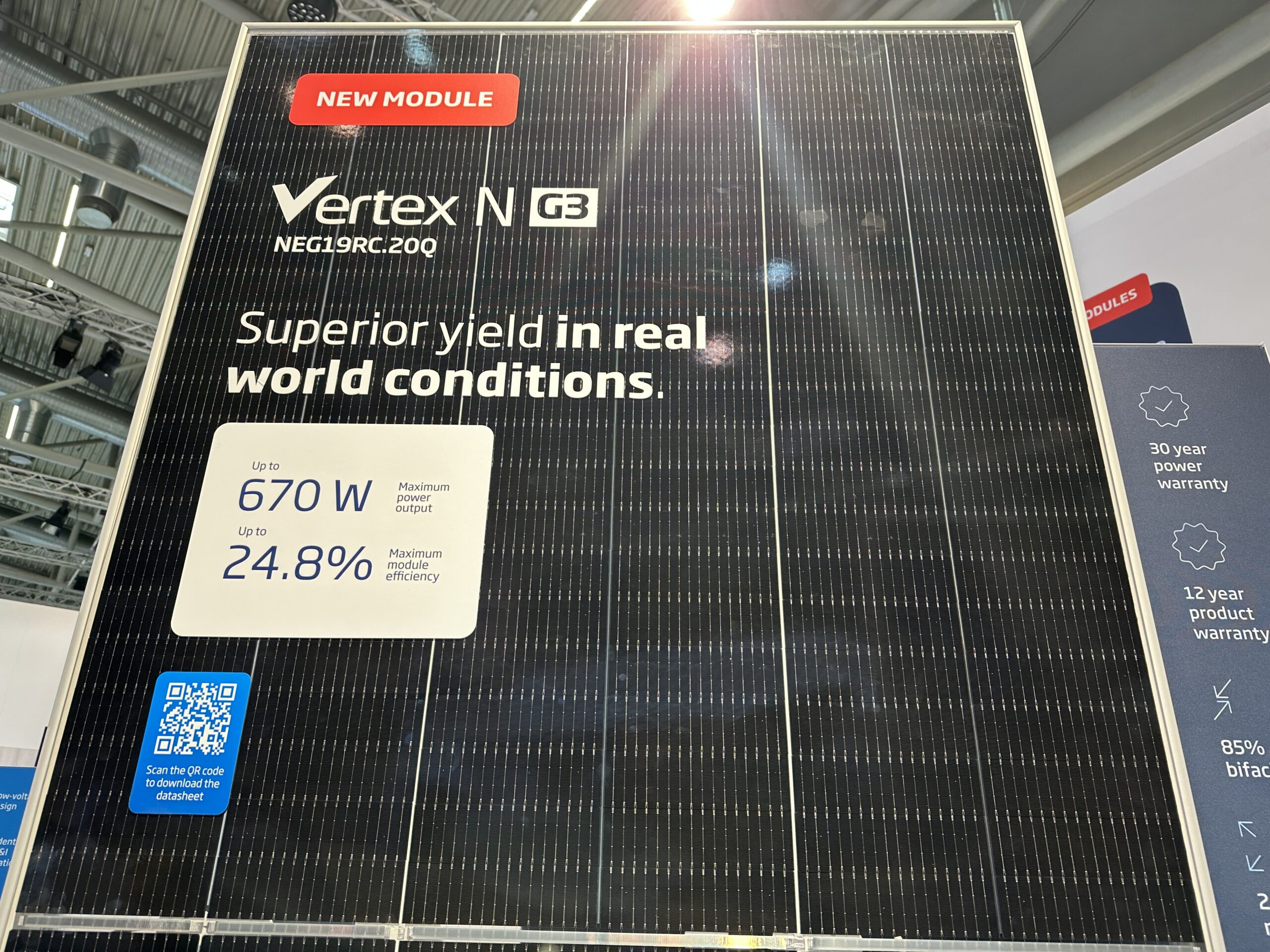 Trina Solar presenta Vertex NG, su nueva generación de módulos fotovoltaicos para grandes plantas solares